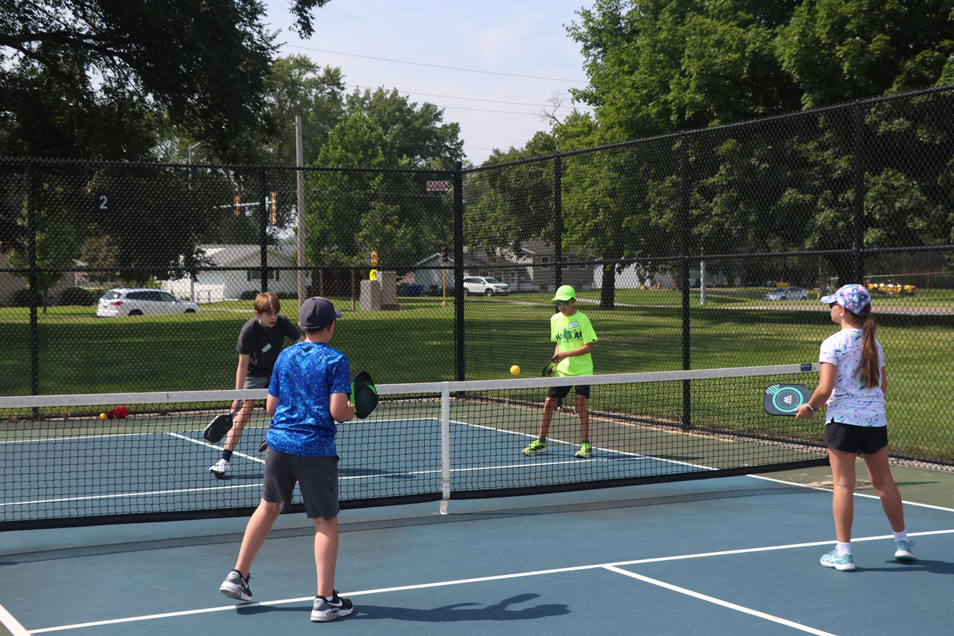 Bettendorf Parks and Recreation Youth Beginner Pickleball Clinic